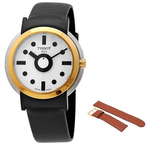 Tissot Heritage Memphis Quartz White Dial Watch In Metallic Lyst