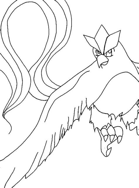 Articuno Coloring Page At Getcolorings Free Printable Colorings The Sexiz Pix