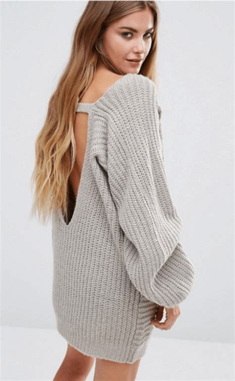 10 Best Backless Sweaters And How To Style Them Alexie