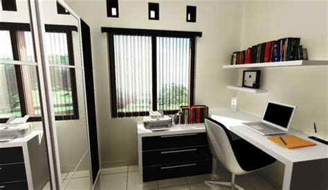 desain ruang kerja minimalis modern sederhana terbaru