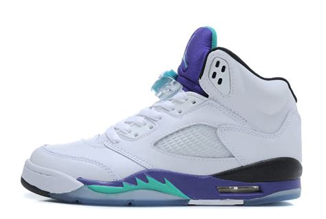 Air Jordan 5 Retro Whitenew Emerald Grape Ice Blue For Sale Online