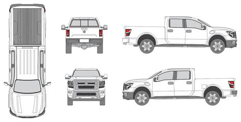 Nissan Titan XD 2020 - Vehicle Templates Unleashed | Nissan titan xd