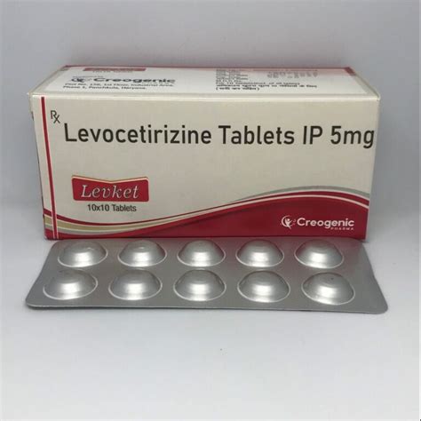 Levocetirizine Tablet Works Dosage And Details Creogenic Pharma