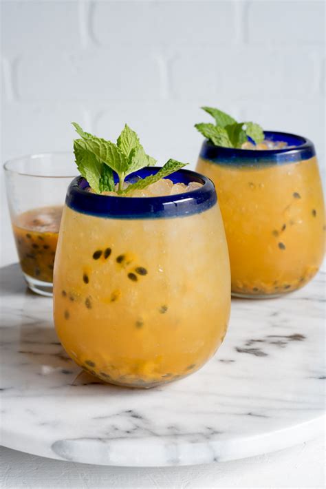 Passion Fruit Moscow Mules Pineapple And Coconut