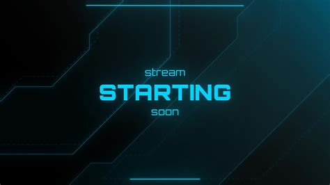 Free Stream Starting Soon Template Printable Templates