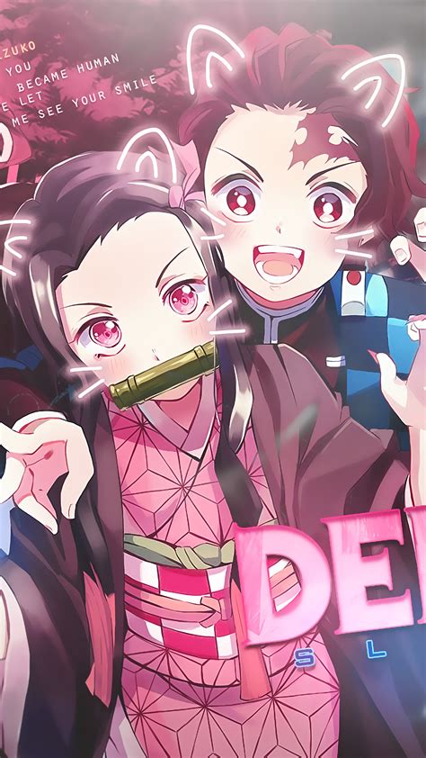 Demon Slayer Wallpaper Tanjiro And Nezuko Cute Anime Wallpaper Hd