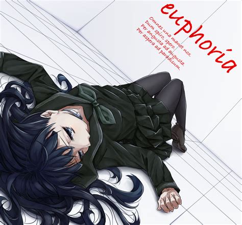 动漫图片 Euphoria Clockup Byakuya Rinne Mitsuba Futaba Single Long Hair