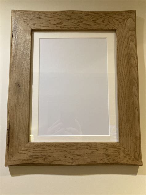 Medium Oak Picture Frame To Fit A4 Store Rustic Fearn Iture