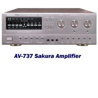 * adopt reliable professional power amplifier circuit for karaoke design with strong power and excellent sound effect. Sakura AV-737 Amplifier(Silver) | Lazada PH