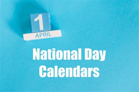 National Days In April 300 Days To Celebrate Gardening Fools Food