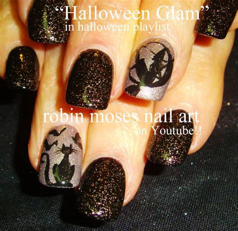 Robin Moses Nail Art Halloween Nails Halloween Nail Art Witch