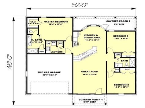 Younger couples prefer these houses as smaller houses are always a great place to start a growing family. Floor Plans 1500 Square Feet 1500 Square Feet Floor Plans ...