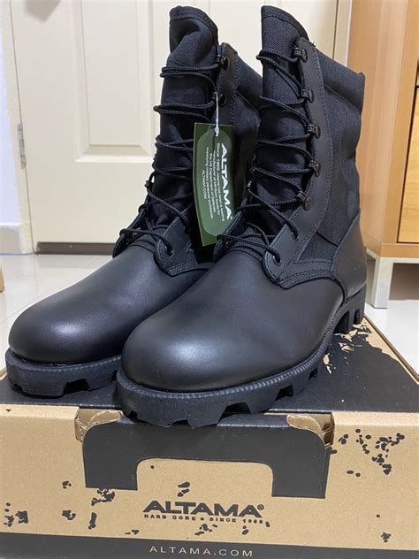 Altama Combat Boots Us 9 Mens Fashion Footwear Boots On Carousell