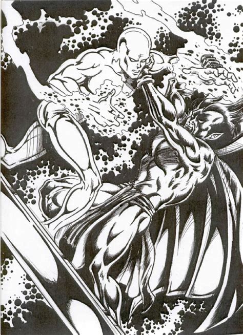 Silver Surfer Vs Mephisto In Peter Temples February 2011 Battle