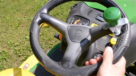 A Common John Deere Riding Mower Steering Problem Youtube