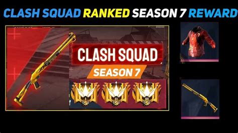 Free Fire Clash Squad Season 7 Xếp Hạng Grandmaster Golden M1014 Mới