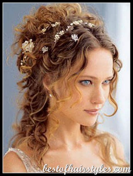 Long Curly Bridal Hairstyles