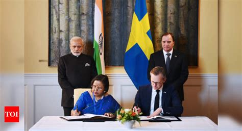 Narendra Modi In Sweden India Sweden To Enhance Cooperation In