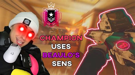 Champion Uses Beaulo Sens Ranked Highlights Rainbow Six Siege Youtube