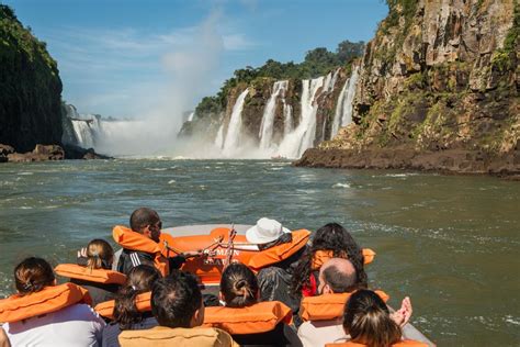 iguassu brazilian side of the falls boat tour macuco safari from argentina c2rio tours