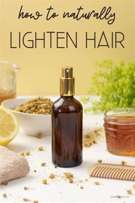 My only complaint with this spray is that it has s sticky quality to it that can make your dry hair appear really greasy after you apply it. DIY Hair Lightener Spray Recipe Plus How To Lighten Hair ...