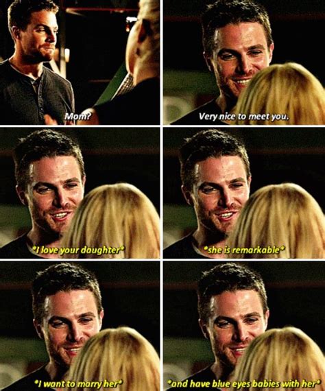 Oliver Meeting Future Mom In Law Part1 Oliver Queen Felicity Smoak Mom