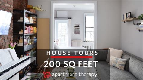 A 200 Square Foot Studio House Tours Apartment Therapy House