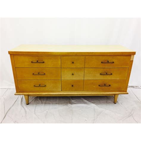 Restored mid century modern bedroom set: Vintage Dixie Furniture Mid-Century Dresser | Chairish