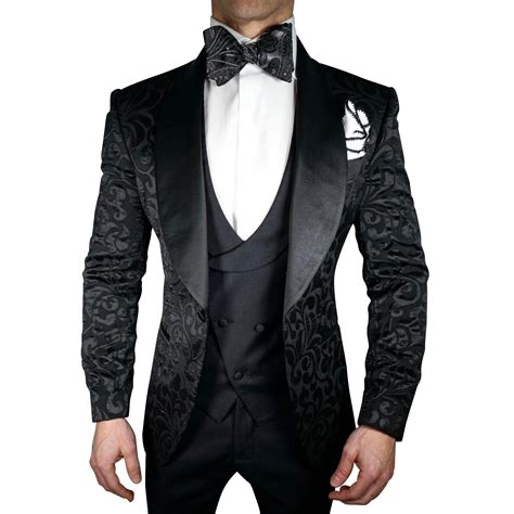 S By Sebastian Ivory And Brown Paisley Dinner Jacket Dinner Jacket