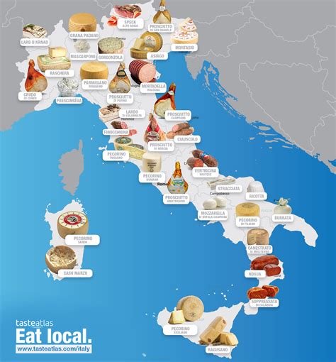 Tasteatlas Travel Global Eat Local Italy Map Eat Local Food Map