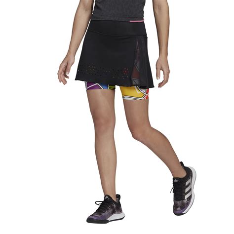 Adidas Rich Mnisi Premium Womens Tennis Skirt Black Sportitude