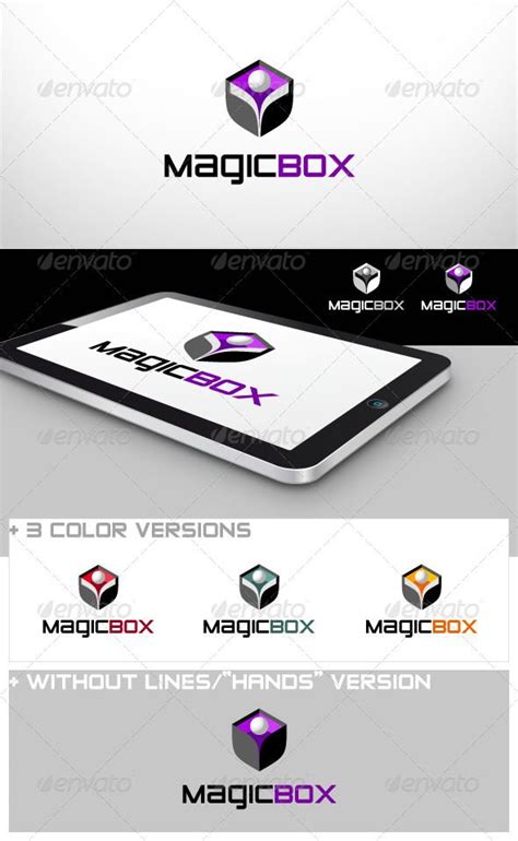Magic Box Magic Box Logo Templates Branding Design Inspiration