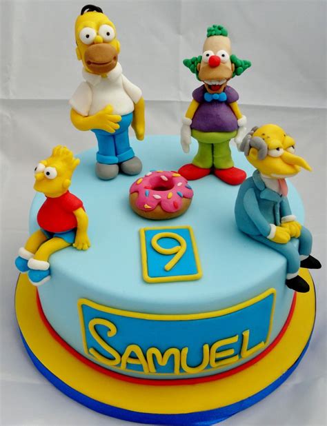 «симпсоны в кино» / the simpsons movie. The Simpsons birthday cake | Cake, Cool birthday cakes ...