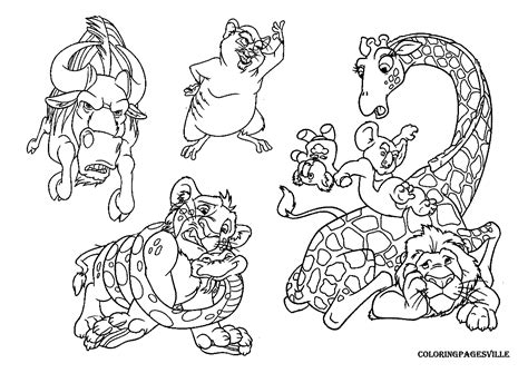 The Wild Coloring Pages