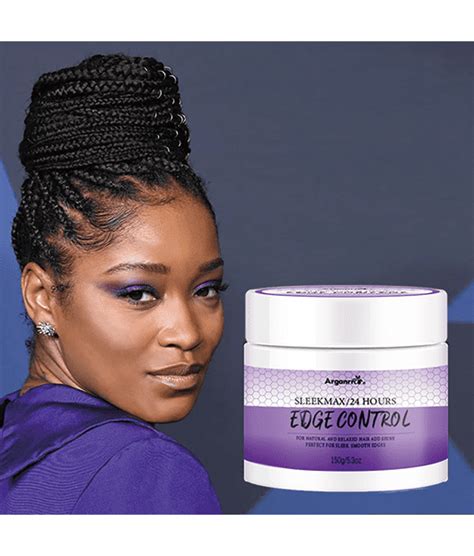 Private Label Waterbased Strong Hold Braid Gel 4c Hair Edge Control Fo Cantikcosmetic