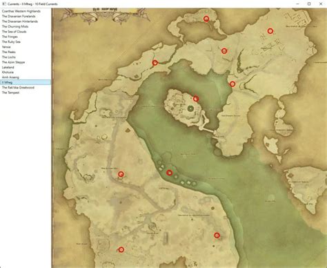 Ffxiv All Shadowbringers Aether Currents Locations