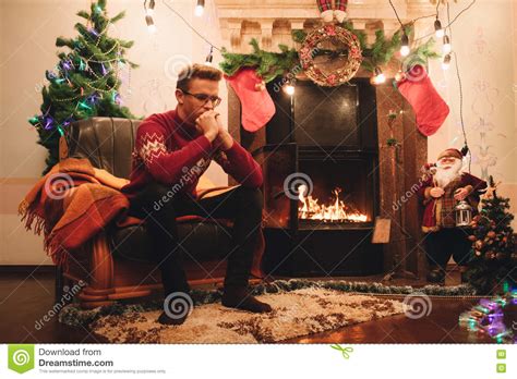 Loneliness At Christmas Stock Photo Image Of Festive 80597714