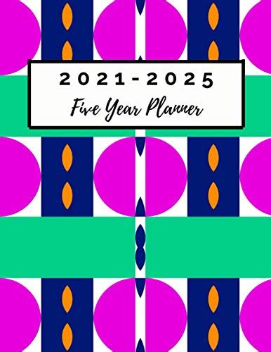 2021 2025 Five Year Planner 5 Year Monthly Planner 60 Month Pocket