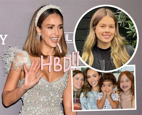 Jessica Alba Celebrates Daughter Honors 13th Birthday With Emotional Post My Teenager