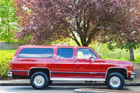 1990 Gmc Suburban Sle 2500 4wd Only 134374 Miles Miust See