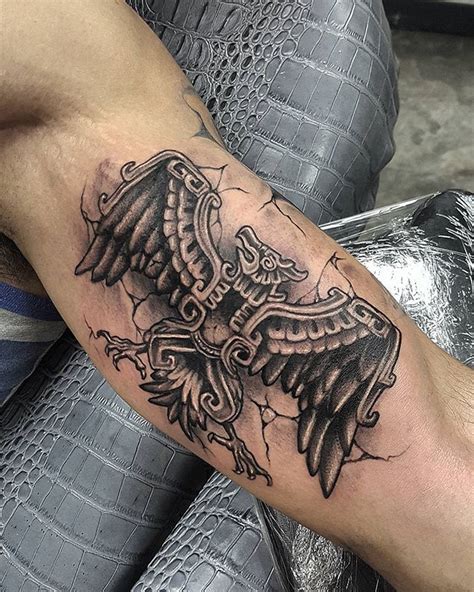 Aztec Tribal Eagle Tattoo Designs Best Tattoo Ideas