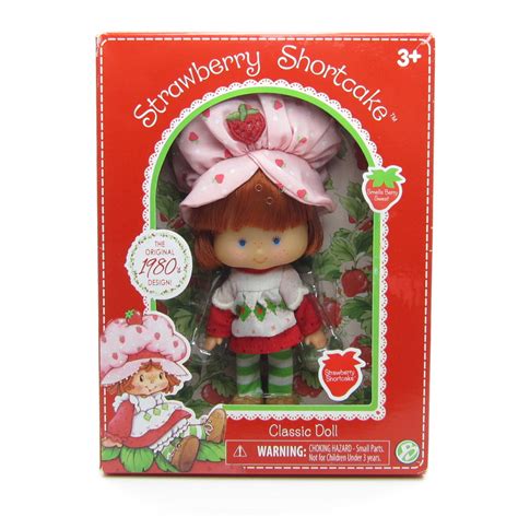 Classic Reissue Strawberry Shortcake Dolls Brown Eyed Rose