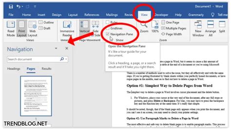 How To Delete A Page In Word Extra Blank Page Windows