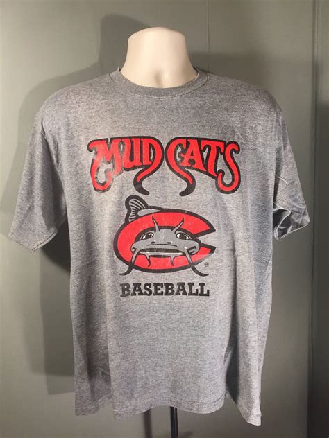 Vintage 90s Carolina Mudcats Xl T Shirt Single Stitch Etsy