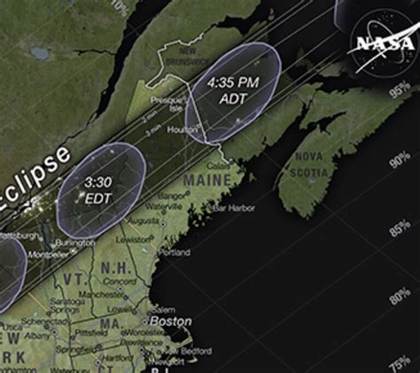 Where And How To View The Total Solar Eclipse In Maine Southern Maine