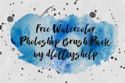 Already 9642 brushes in 547 packs i'm happy to announce our 7th free photoshop brushes pack. DLOLLEYS HELP: Free Watercolor Photoshop Brushes