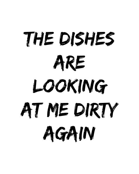 Dirty Dishes Free Printable The Clever Side