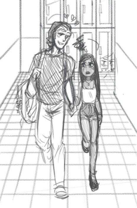 Anime Couple With Tall Girl Short Guy Anime Girl