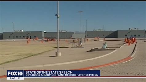 Gov Ducey Announces Closure Of Florence State Prison