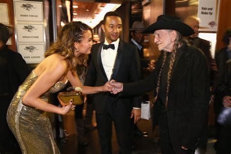 Celebrities Backstage At The Grammy Awards 2014 Popsugar